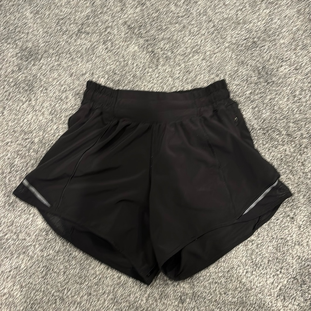 Black lululemon shorts
